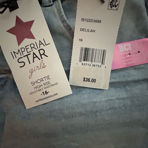 Speechless Coral Tank Sz XL & Imperial Star Shorts Sz 16 Set Retail $72 - Picture 7 of 7